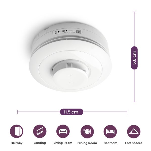 Aico Ei660i Multi-Sensor Fire Alarm - Multi-Sensor Alarms Aico Ei660i Multi-Sensor Fire Alarm Multi-Sensor Alarms