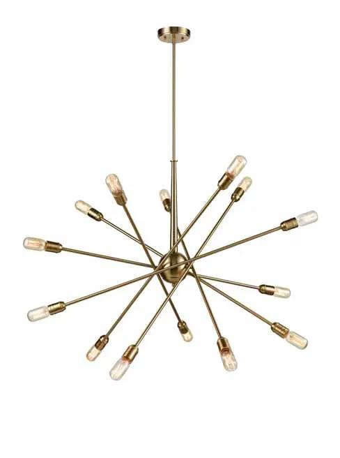 Franklite Centrix 14 Light Fitting - Chandeliers Multi Arm Lights Chandeliers Franklite Centrix 14 Light Fitting Multi Arm Lights