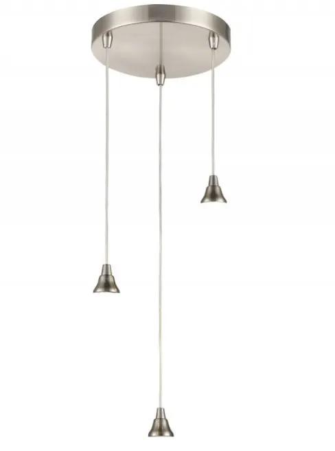 Franklite Perry / Galaxy 3 Light Satin Nickel Spreader Only - Chandeliers Suspended Lights Chandeliers Franklite Perry / Galaxy 3 Light Satin Nickel Spreader Only Suspended Lights