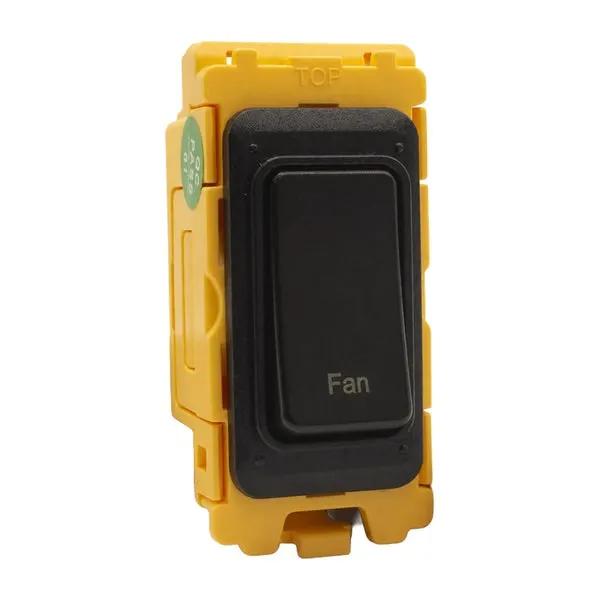 FLM 20AX DP Rocker Fan BL/BL