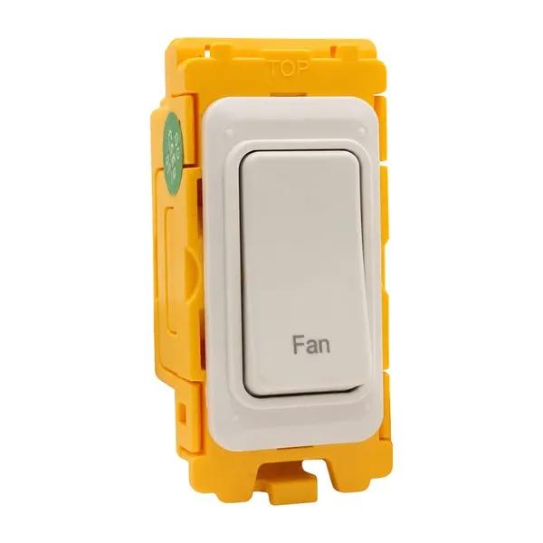 FLM 20AX DP Rocker Fan WH/WH