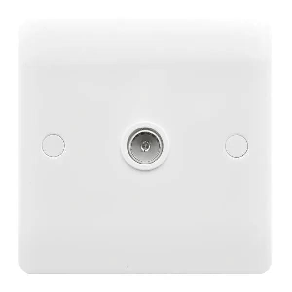 Verve White 1g Non-Isol TV 1in/1out WH