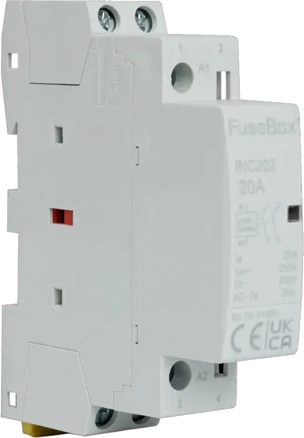 Fusebox 20A 2P N/O INST CONT 230V (18mm) - Electrical Fusebox 20A 2P N/O INST CONT 230V (18mm) Electrical