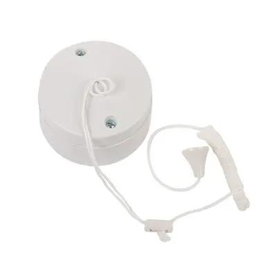 Electrical Lighting BG 6A 2 Way Pull Cord Ceiling Switch 802-01 - Electrical Lighting BG 6A 2 Way Pull Cord Ceiling Switch 802-01