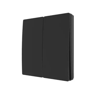 Electrical Lighting Culina Konect 2 Gang Kinetic Push Switch Matt Black CUL-40034 - Electrical Lighting Culina Konect 2 Gang Kinetic Push Switch Matt Black CUL-40034