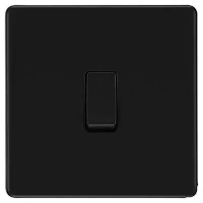Electrical Lighting BG 20A 16AX Intermediate Light Switch Matt Black FFB13 - Electrical Lighting BG 20A 16AX Intermediate Light Switch Matt Black FFB13