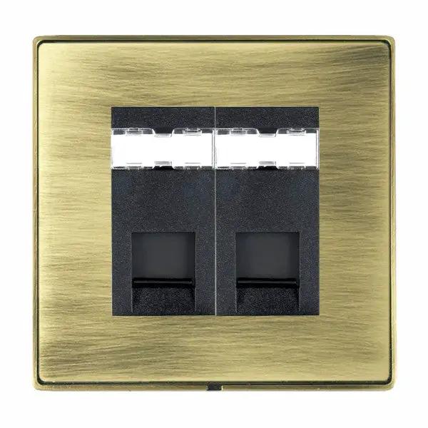 L-Duo CFX AB/AB 2g RJ45 CAT5E Unsheld BL