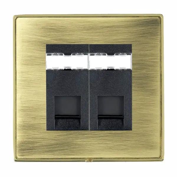 L-Duo CFX PB/AB 2g RJ45 CAT5E Unsheld BL