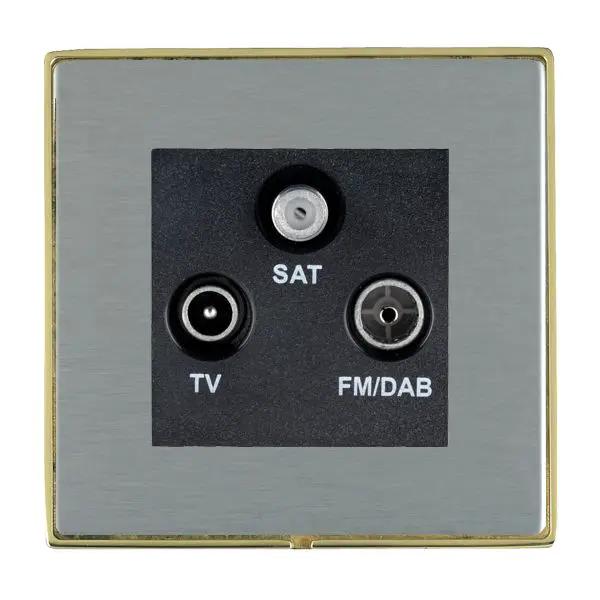 L-Duo CFX PB/SS Non-Iso DAB TV+FM+SAT BL
