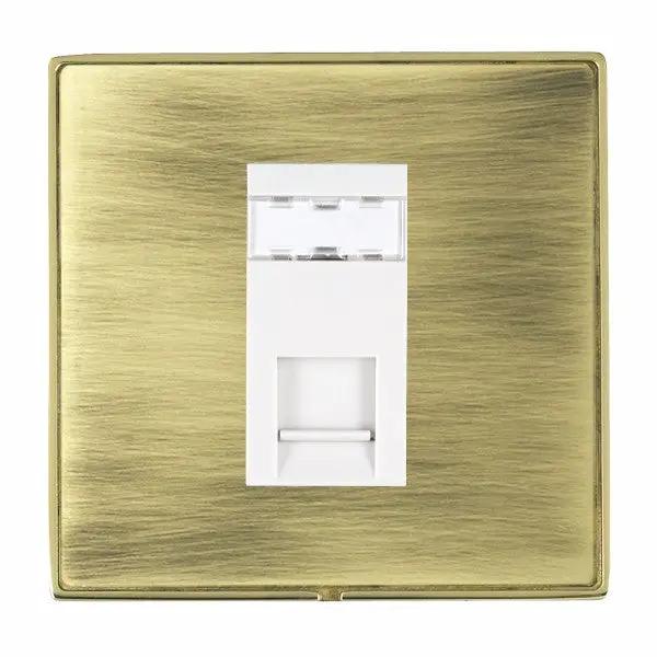 L-Duo CFX PB/AB 1g RJ45 CAT5E Unsheld WH