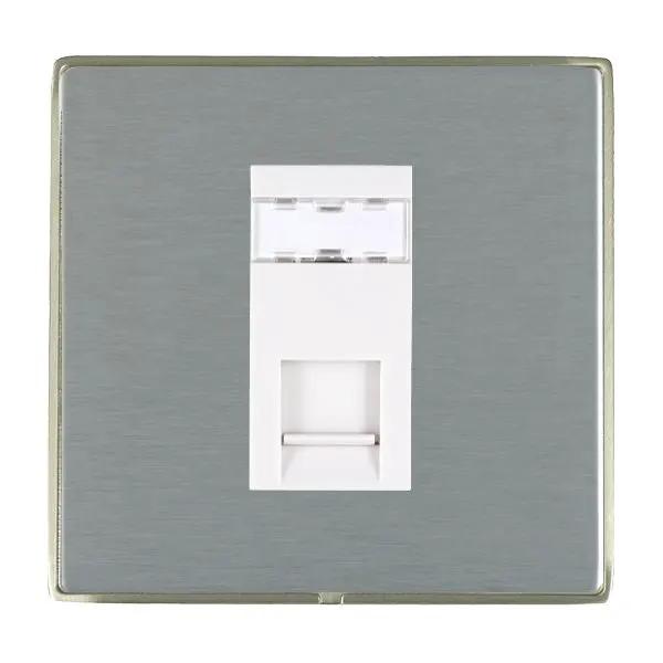 L-Duo CFX SN/SS 1g RJ45 CAT5E Unsheld WH
