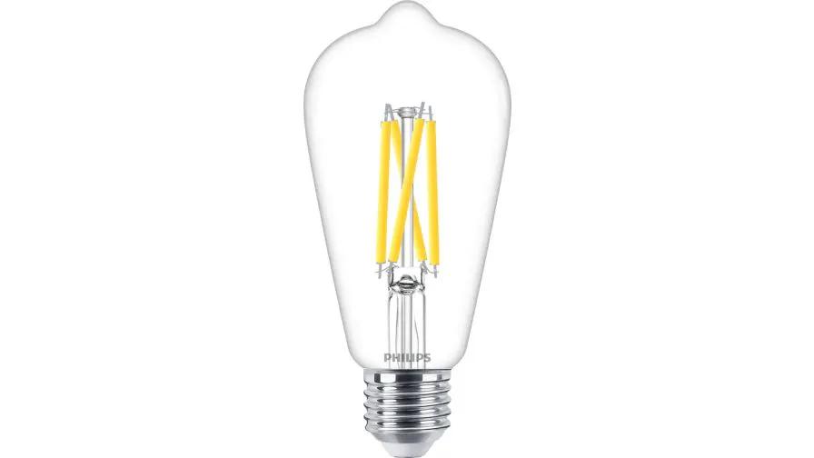 SGINIFY Philips MASTER Value, LEDbulb, ST64, 60 W, E27, 2200 K, 2700 K, 806 lm, CRI 90, 15000 h, Glass - SGINIFY Philips MASTER Value, LEDbulb, ST64, 60 W, E27, 2200 K, 2700 K, 806 lm, CRI 90, 15000 h, Glass
