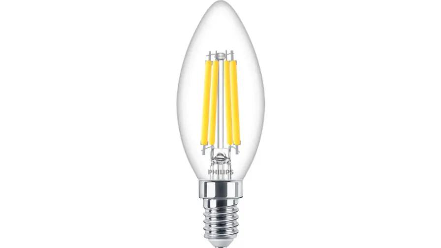 SGINIFY Philips MASTER Value, LEDbulb, B35, 40 W, E14, 2700 K, 470 lm, CRI 90, 15000 h, Glass - SGINIFY Philips MASTER Value, LEDbulb, B35, 40 W, E14, 2700 K, 470 lm, CRI 90, 15000 h, Glass