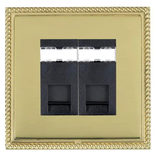 L-Geo CFX PB/PB 2g RJ45 CAT5E Unsheld BL