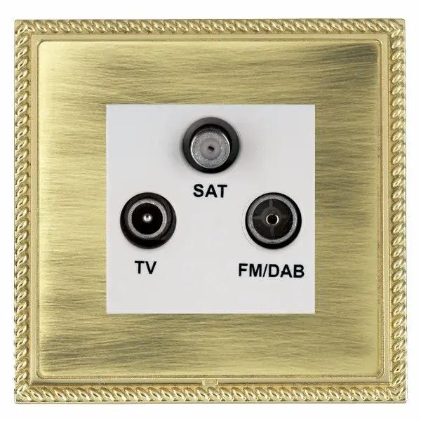 L-Geo CFX PB/AB Non-Iso DAB TV+FM+SAT WH