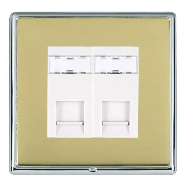 L-Ron CFX BC/PB 2g RJ45 CAT5E Unsheld WH