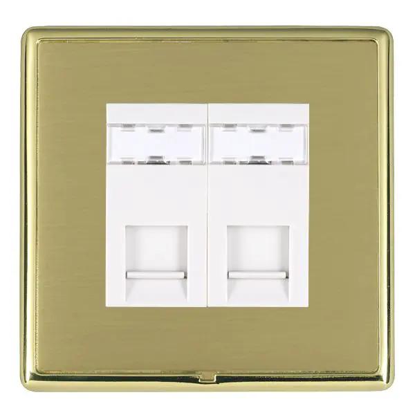 L-Ron CFX PB/SB 2g RJ45 CAT5E Unsheld WH