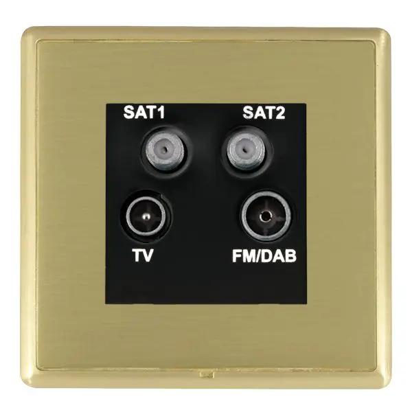 L-Ron CFX SB/SB No-Isolat TV+FM+2XSAT BL