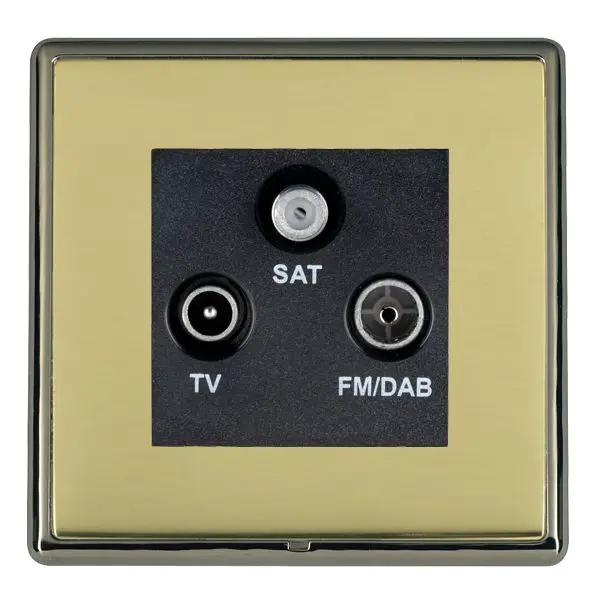 L-Ron CFX BK/PB Non-Iso DAB TV+FM+SAT BL