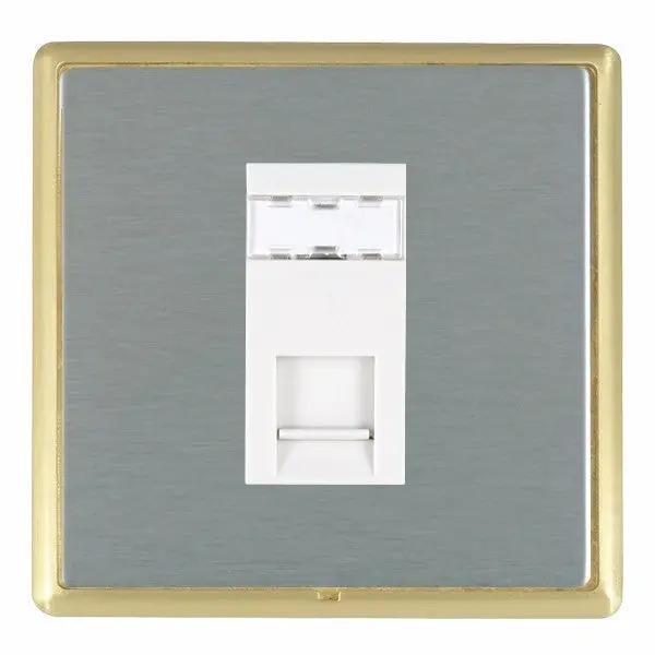 L-Ron CFX SB/SS 1g RJ45 CAT5E Unsheld WH