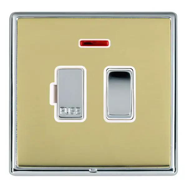 L-Ron CFX BC/PB Fuse Sp(DP)+N 13A BC/WH