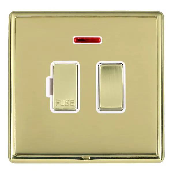 L-Ron CFX PB/PB Fuse Sp(DP)+N 13A PB/WH