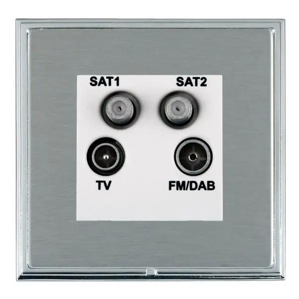 L-Sca CFX BC/SS No-Isolat TV+FM+2XSAT WH