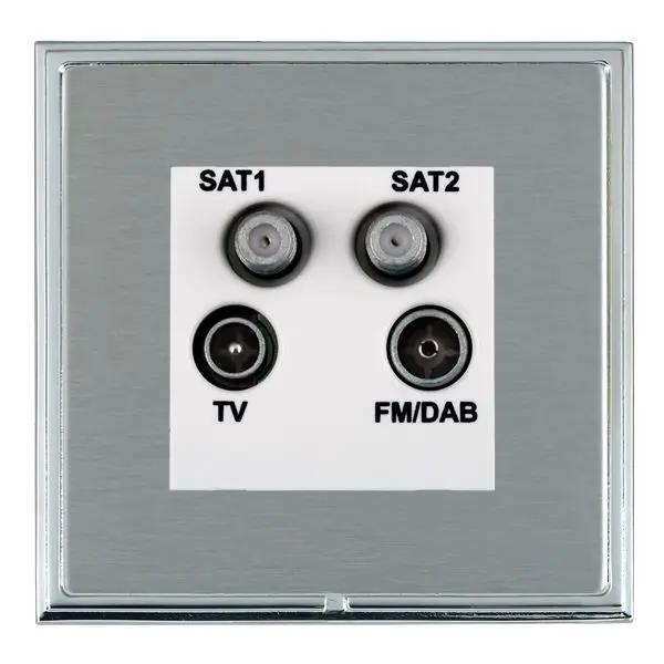 L-Sca CFX BC/SS No-Isolat TV+FM+2XSAT WH