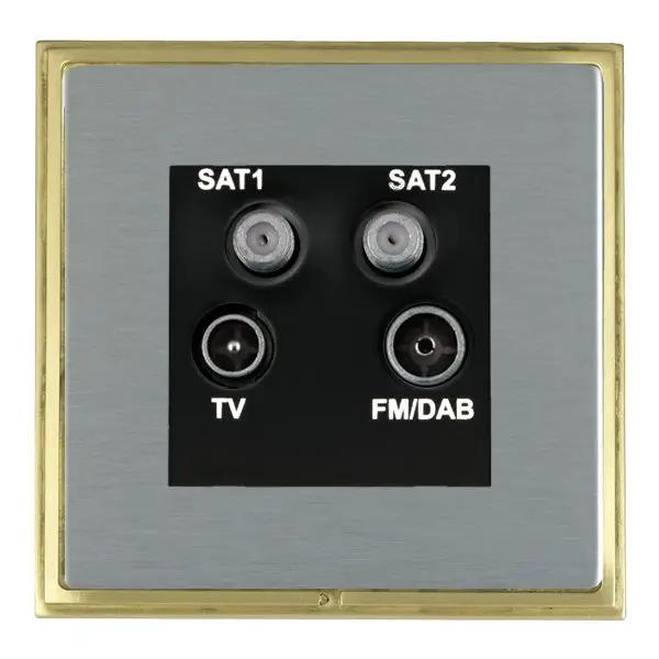L-Sca CFX SB/SS No-Isolat TV+FM+2XSAT BL