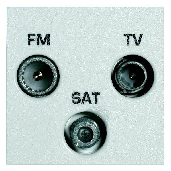 E/Fix Non-Iso DAB TV+FM+SAT 50x50 WH