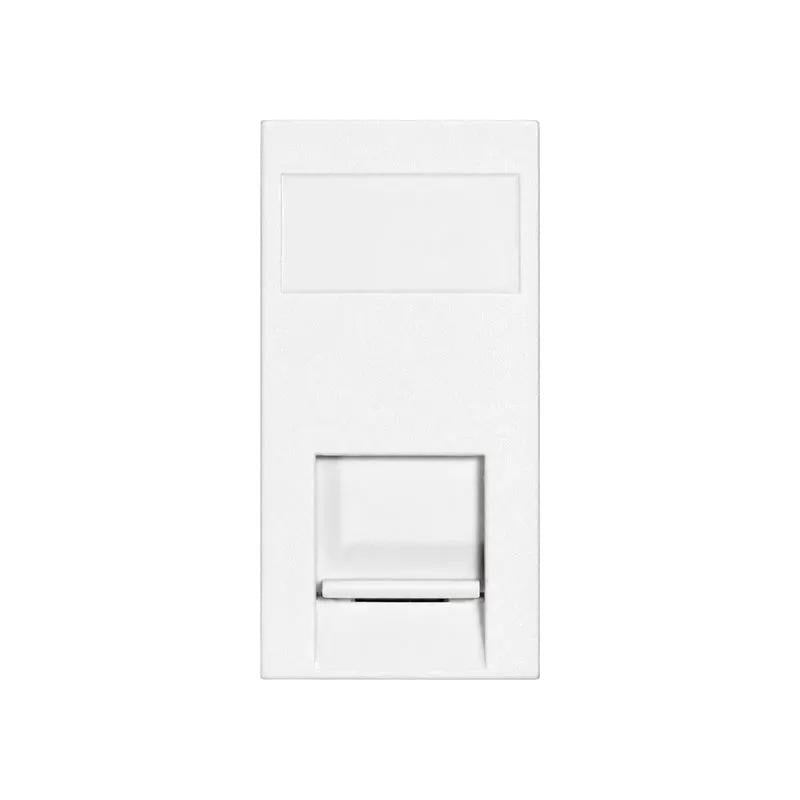 Carrier Keystone RJ Data SKT 25x50mm WH