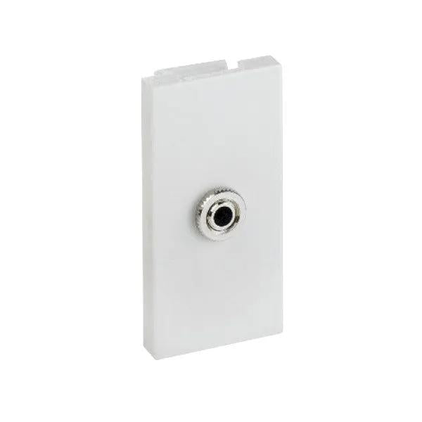 E/Fix 3.5mm Stereo Skt (MP3) 25x50 WH