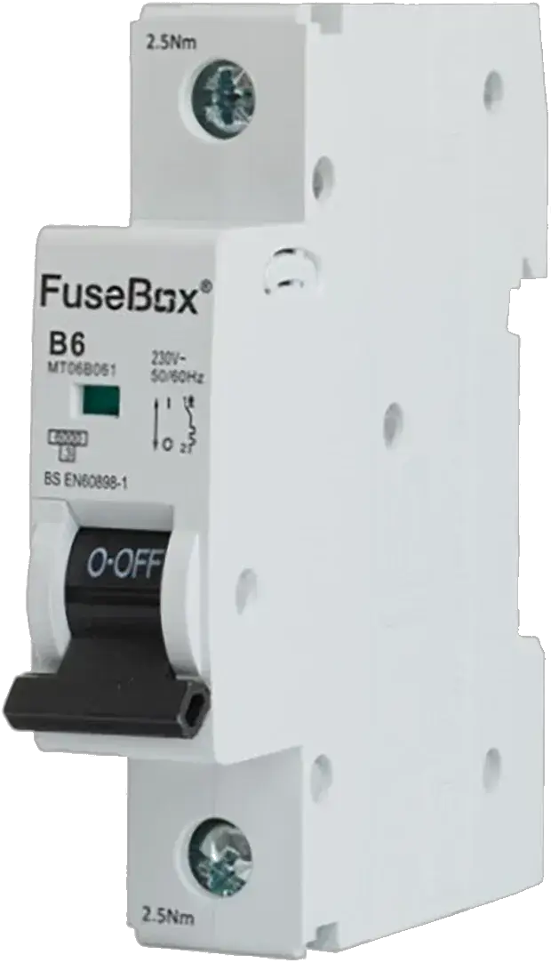 Fusebox 50A B CURVE MCB 6kA 1P - Electrical Fusebox 50A B CURVE MCB 6kA 1P Electrical