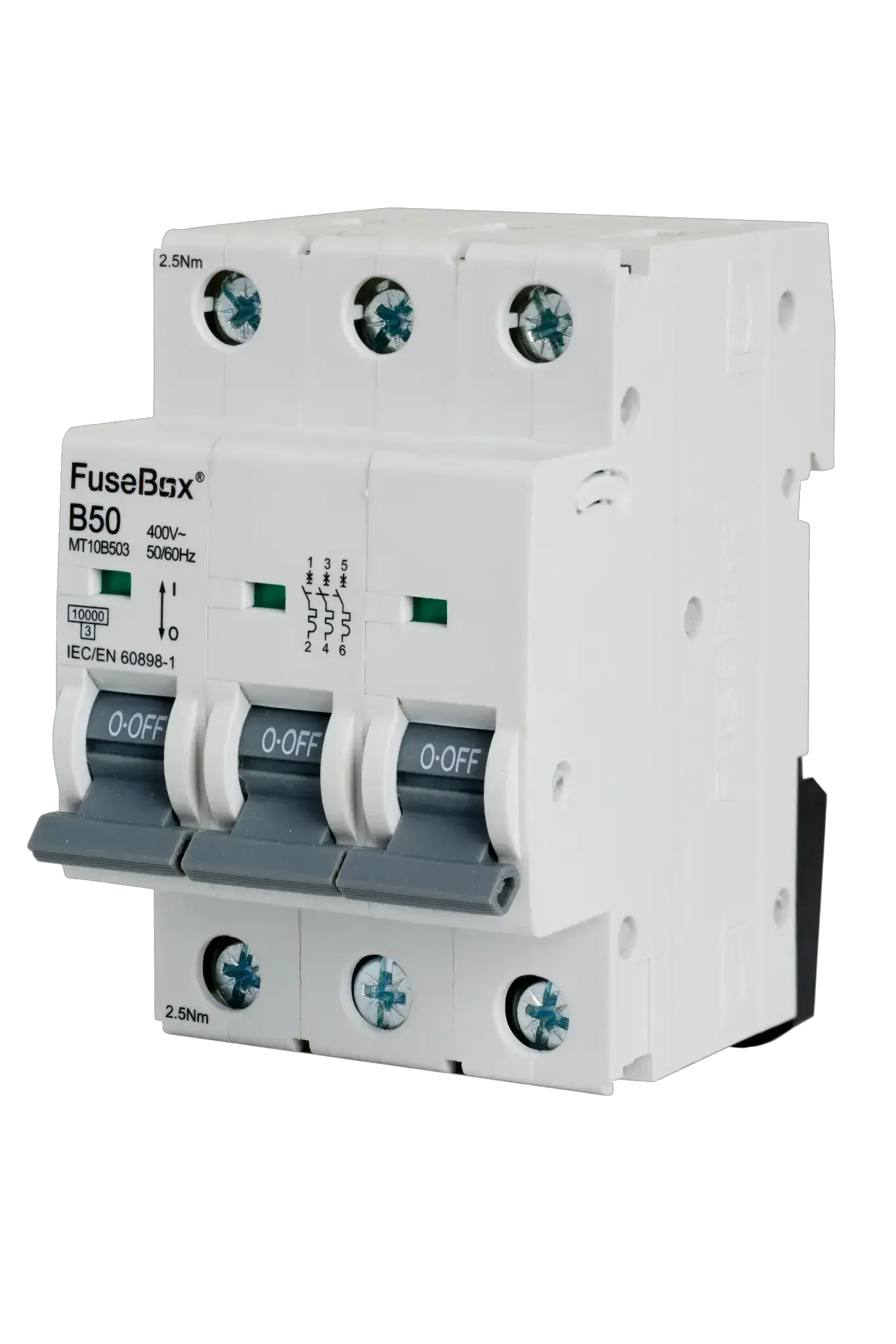 Fusebox 50A B CURVE MCB 10kA 3P - Electrical Fusebox 50A B CURVE MCB 10kA 3P Electrical