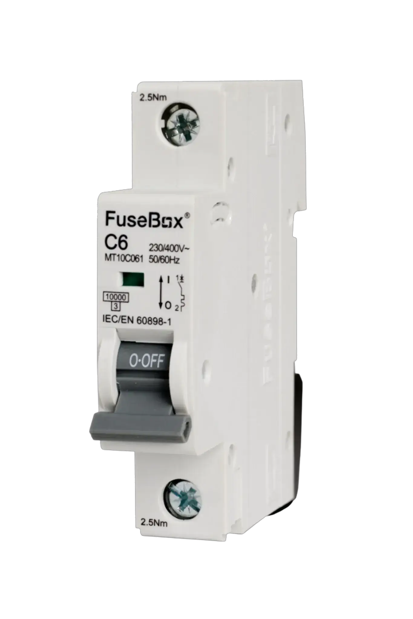Fusebox 6A C CURVE MCB 10kA 1P - Electrical Fusebox 6A C CURVE MCB 10kA 1P Electrical