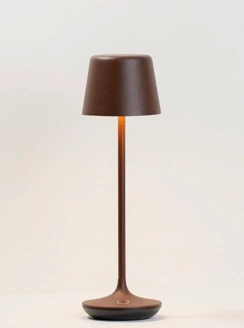 Franklite Nomad Portable Table Lamp In Rust H250mm - Exterior Lights Franklite Nomad Portable Table Lamp In Rust H250mm Exterior Lights