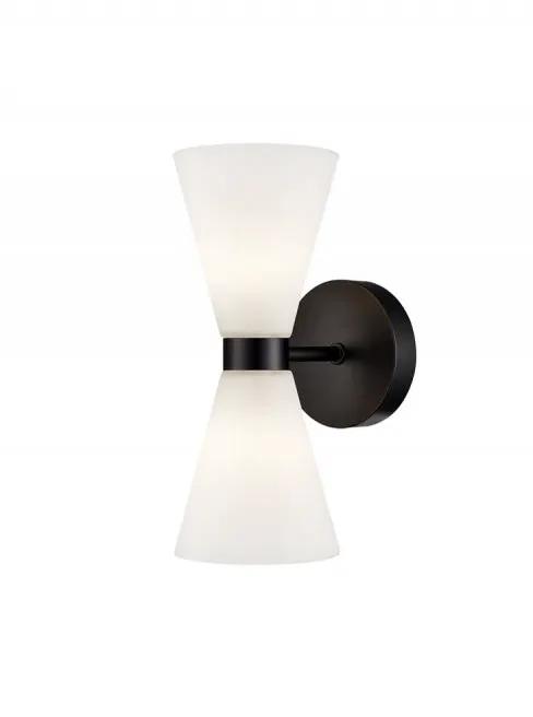Franklite Odeon Matt Black Wall Light - Wall Lights Franklite Odeon Matt Black Wall Light Wall Lights