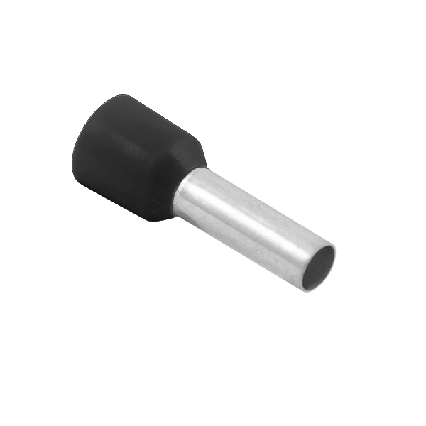 UNCRIMP Bootlace Ferrule 1.5mmý Blk French PK100 - Bootlace Ferrules UNCRIMP Bootlace Ferrule 1.5mmý Blk French PK100 Bootlace Ferrules