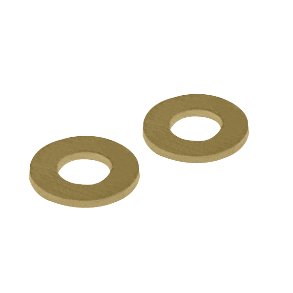 UNCRIMP 100 x BRASS WASHERS M4 - Nuts - Washers UNCRIMP 100 x BRASS WASHERS M4 Nuts - Washers