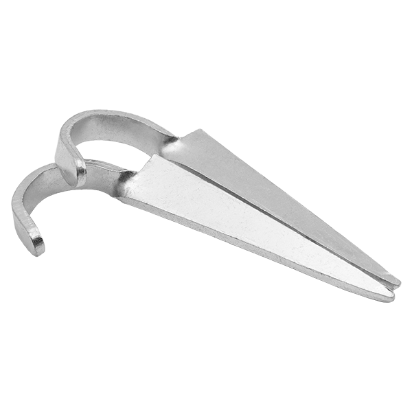 UNCRIMP 20MM BZP TWISTED CRAMPETS (PK100) - Crampets UNCRIMP 20MM BZP TWISTED CRAMPETS (PK100) Crampets