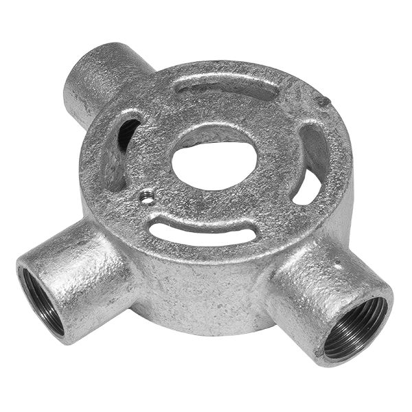 UNCRIMP 20MM 3W GALV EXTENSION TEE (PK10) - Extension Terminals UNCRIMP 20MM 3W GALV EXTENSION TEE (PK10) Extension Terminals