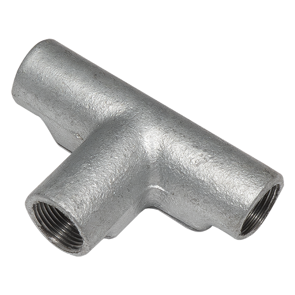 UNCRIMP 20MM GALV INSPECTION TEES (PK20) - UNCRIMP 20MM GALV INSPECTION TEES (PK20)