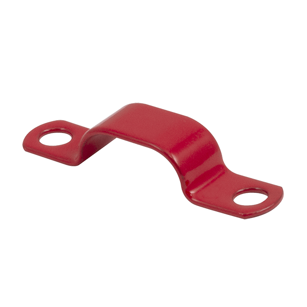 UNCRIMP 7.8MM-9MM LSF 2W SADDLES (PK50) RED - LSF Saddle Clips UNCRIMP 7.8MM-9MM LSF 2W SADDLES (PK50) RED LSF Saddle Clips