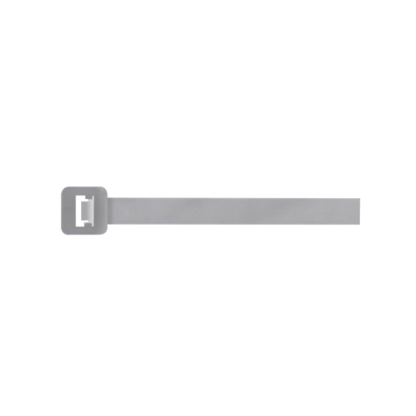 UNCRIMP SILVER 370MM X 4.8MM CABLETIE (PK100) - Silver UNCRIMP SILVER 370MM X 4.8MM CABLETIE (PK100) Silver