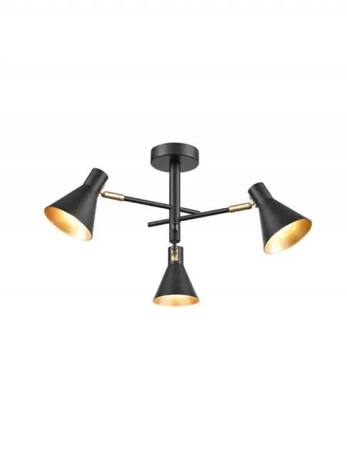 Franklite Skoop 3lt Fitting - Semi Flush Lights Franklite Skoop 3lt Fitting Semi Flush Lights