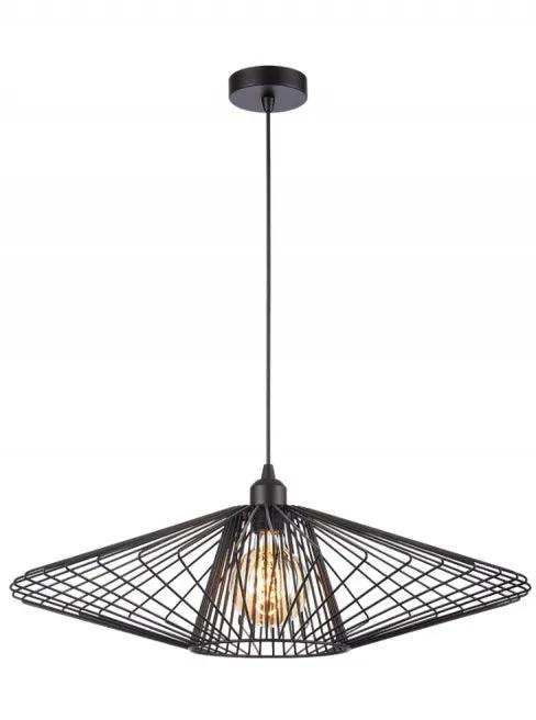 Franklite Thatch Pendant Matt Black Large - Pendant Lights Franklite Thatch Pendant Matt Black Large Pendant Lights