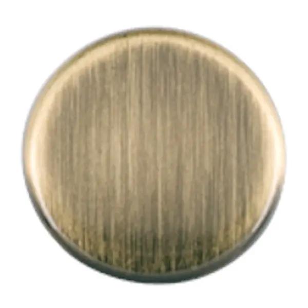 Universal Antique Brass Knob + Insert