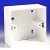 back box UV SFB144 1 Gang Square Corner PVC Box + KO - 44mm Depth - LSF - Back Box back box UV SFB144 1 Gang Square Corner PVC Box + KO - 44mm Depth - LSF Back Box