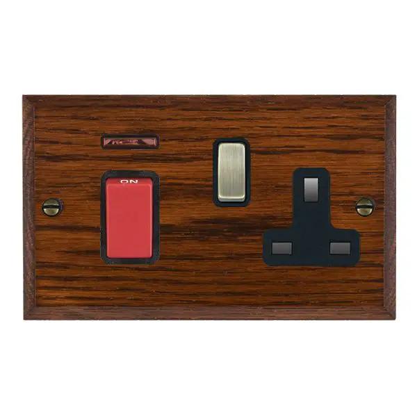 Wood Cha A/M 45DP+N+SS1 Red/AB/BL