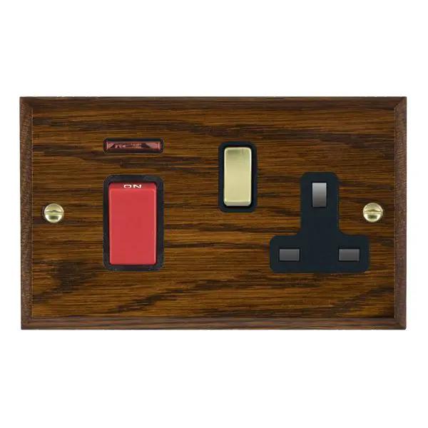 Wood Cha D/O 45DP+N+SS1 Red/PB/BL